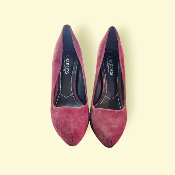 Charles David suede pumps 6 - Picture 4 of 4